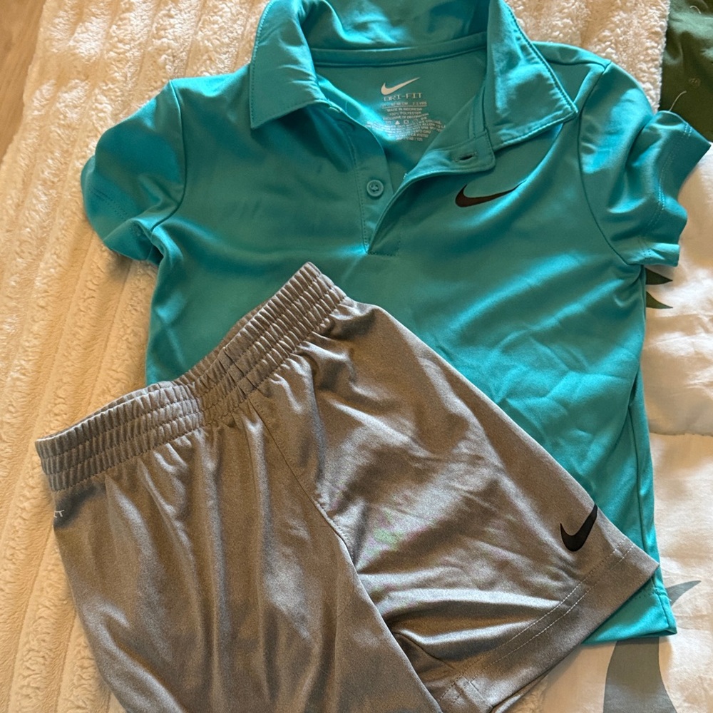 Nike Kids Aqua Polo Shirt